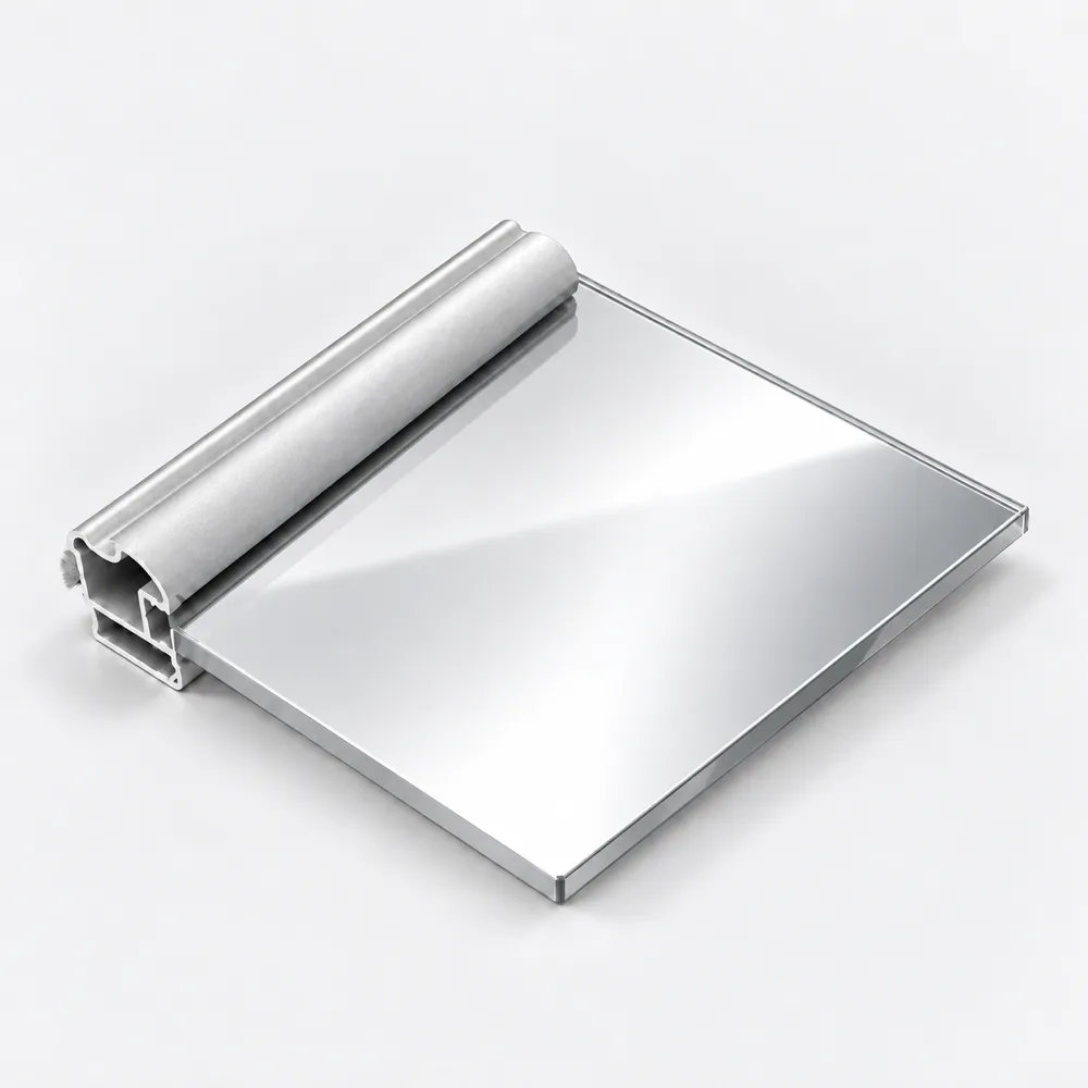 sliver frame and mirror